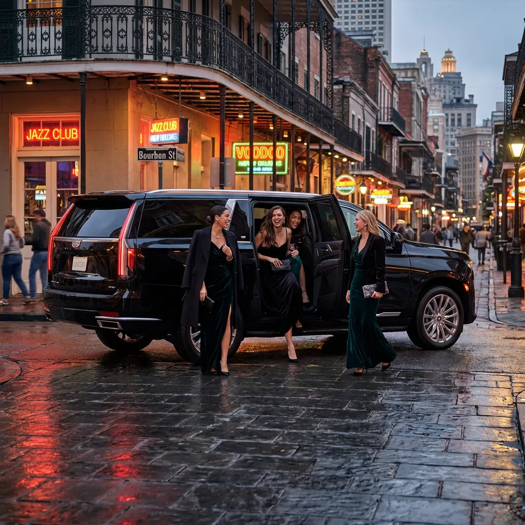 Celebrate Your Last Fling NOLA Style, Jazzy Limousine & Shuttle New Orleans