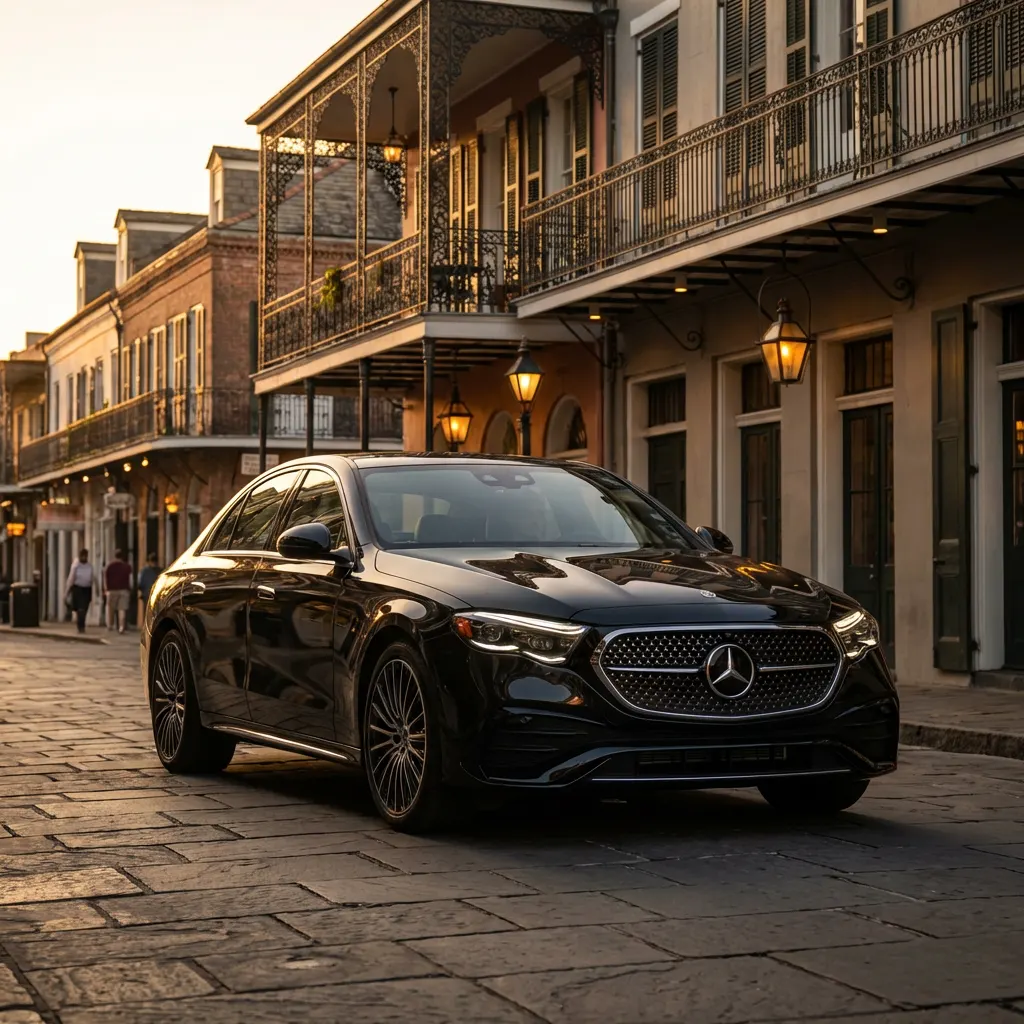 MSY to the French Quarter, Jazzy Limousine & Shuttle New Orleans