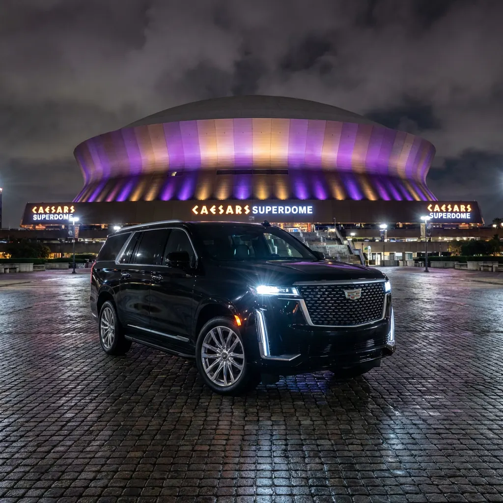 Superdome & Smoothie King Center, Jazzy Limousine & Shuttle New Orleans