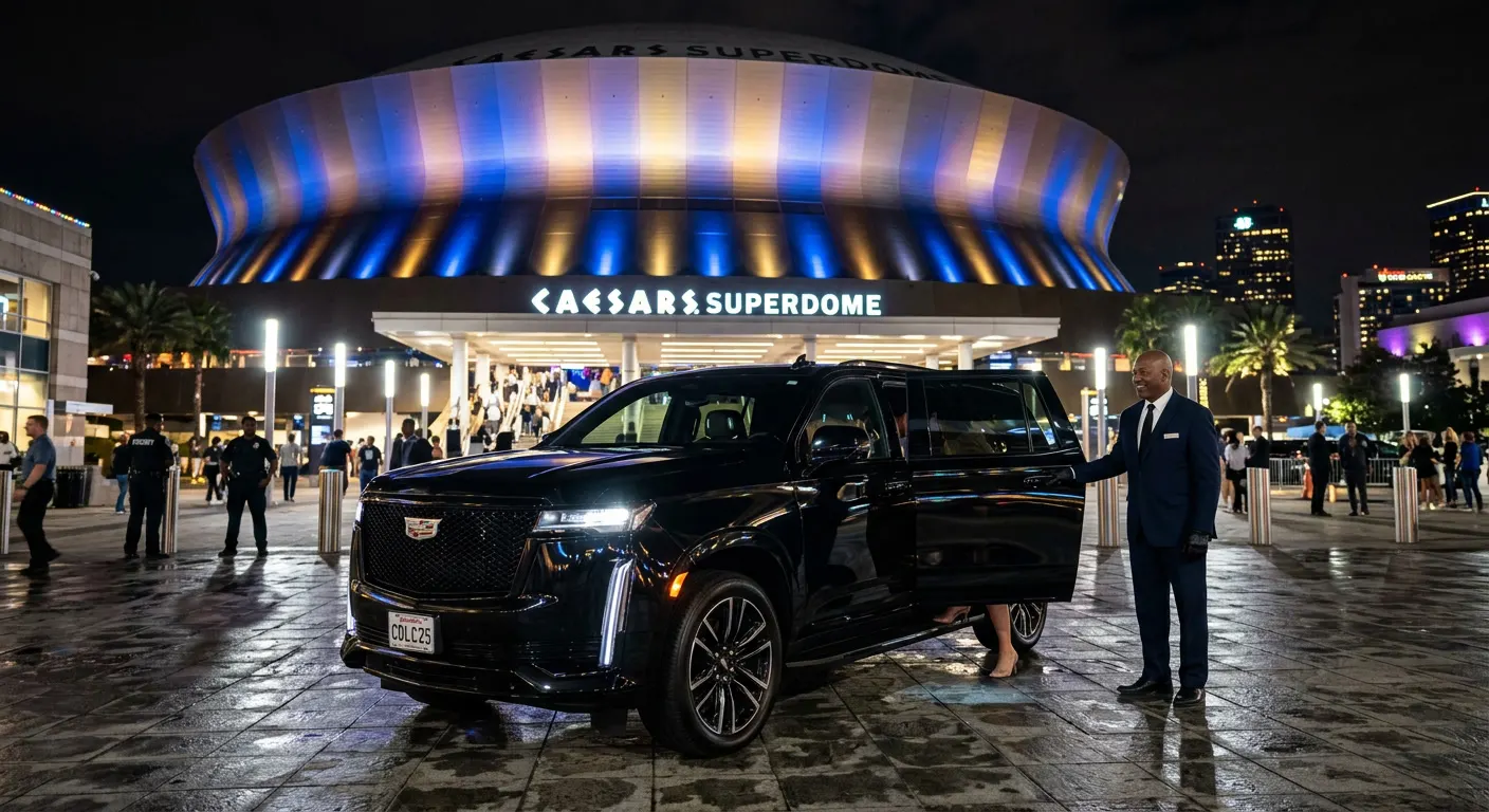 Experience Sugar Bowl 2026 with Ease and Luxury, New Orleans luxury transportation