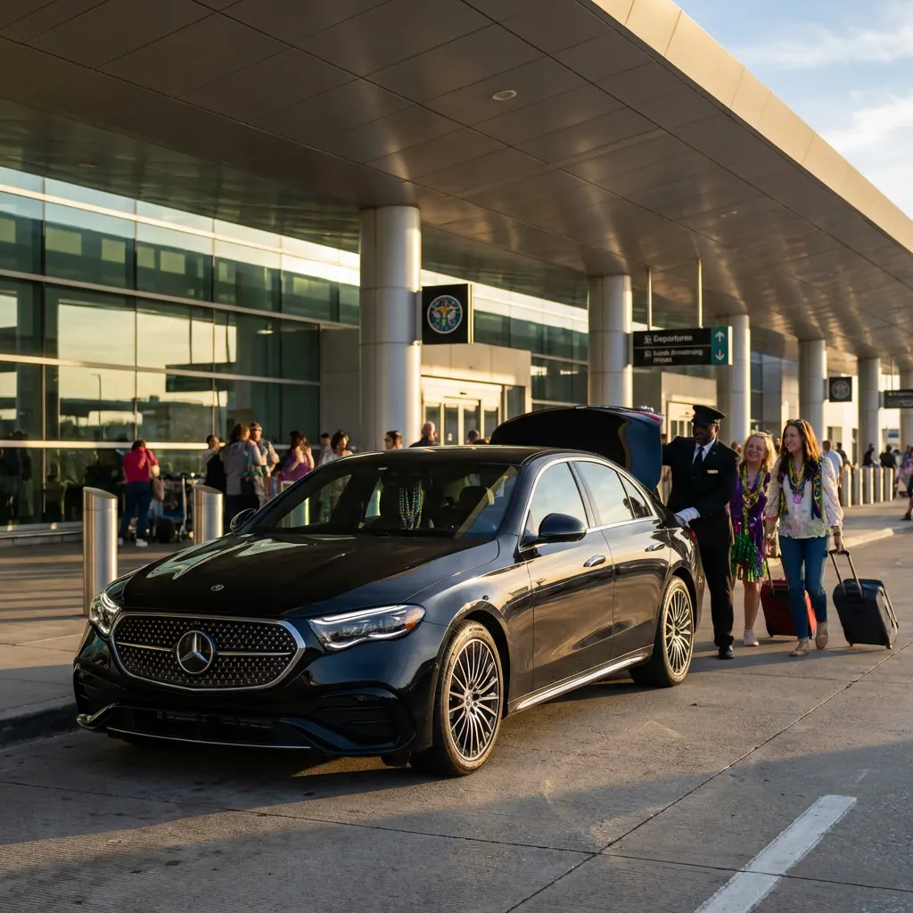 Understanding Your Airport Transportation Options After Mardi Gras, New Orleans luxury transportation