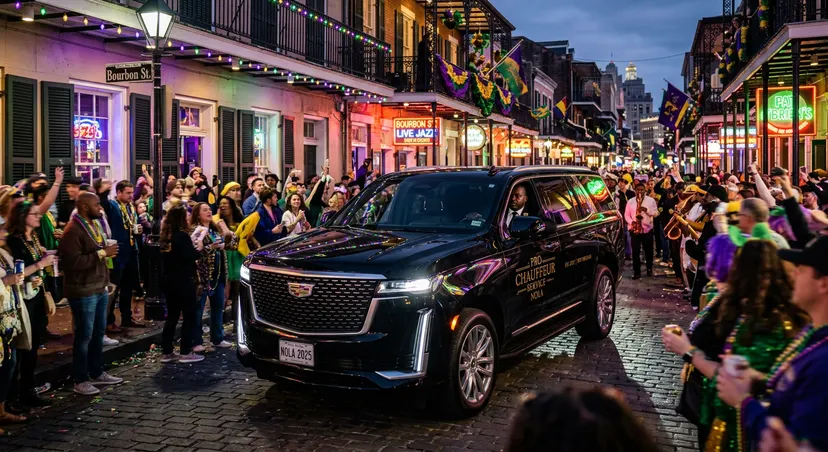 Experience the Magic of Celebration in the Oaks with Jazzy Limousine & Shuttle, New Orleans luxury transportation