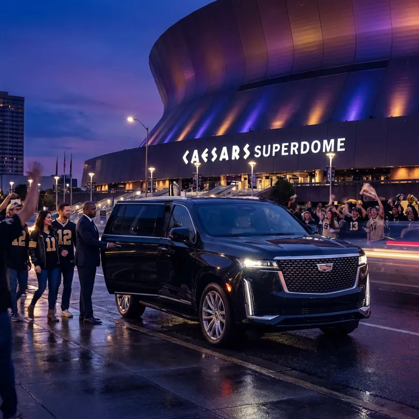 Backup Plans For Saints Game Transportation Cancellations, New Orleans luxury transportation