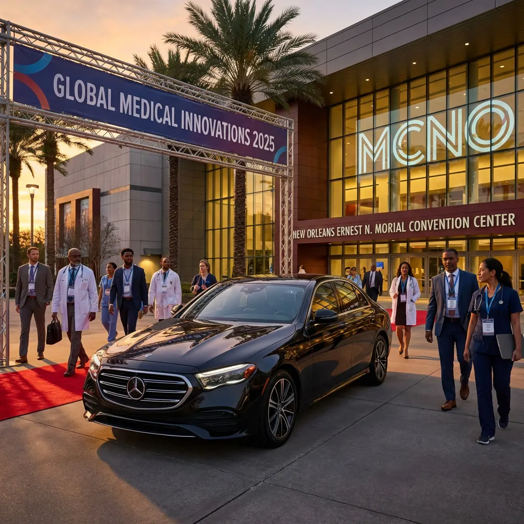 Emergency Nursing 2025 Transportation in New Orleans | Discounted Airport Shuttle, New Orleans luxury transportation