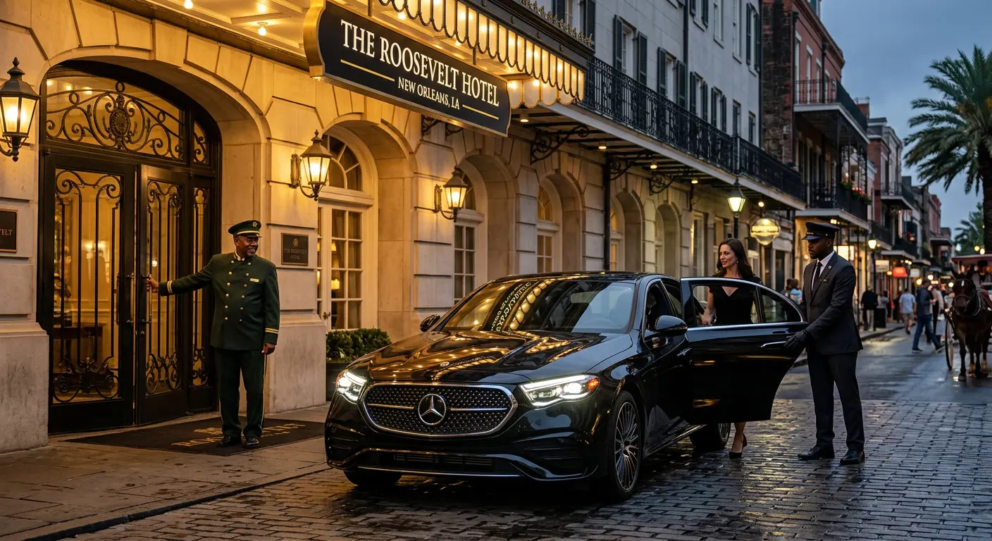 French Quarter Hotel Shuttle Service: Getting Around New Orleans, New Orleans luxury transportation