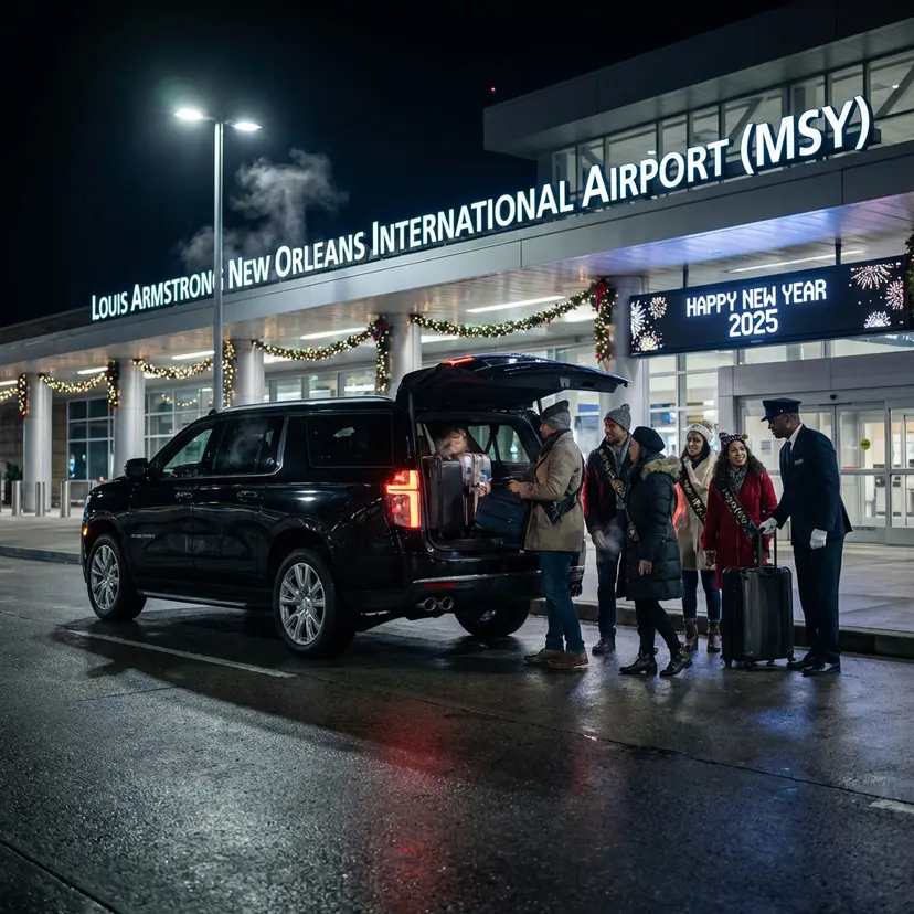Understanding Group Airport Transfers for New Year Events in New Orleans, New Orleans luxury transportation