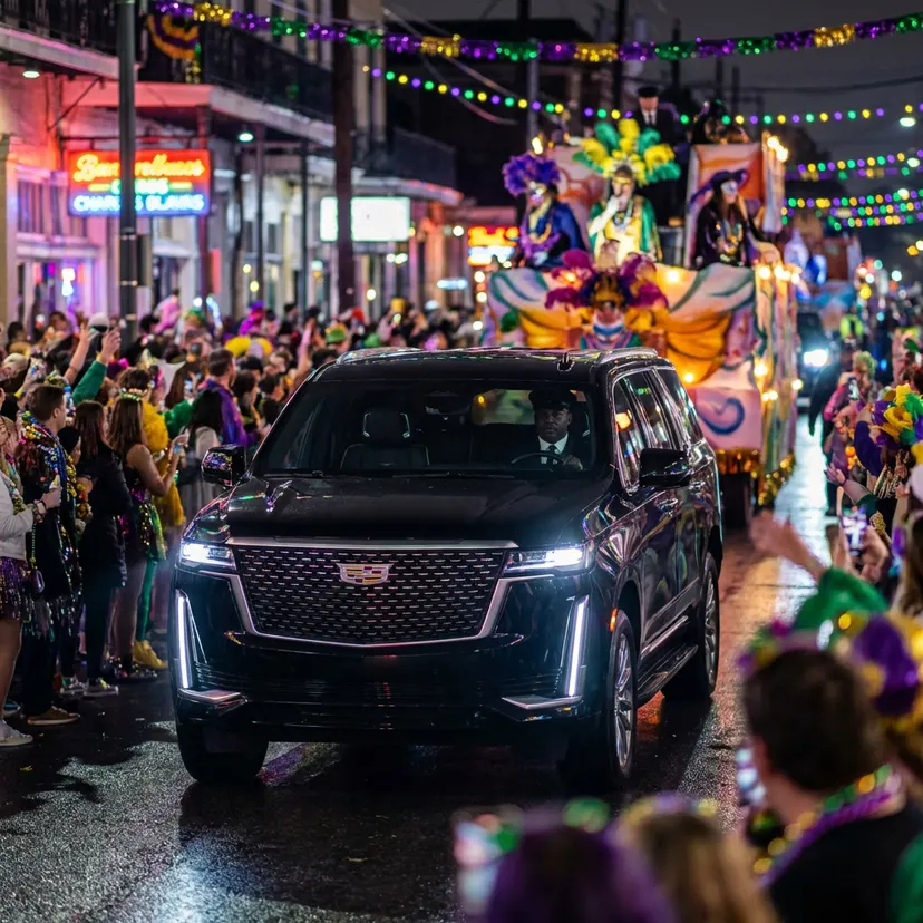 What To Do When Your Mardi Gras Limo Service Is Delayed, New Orleans luxury transportation