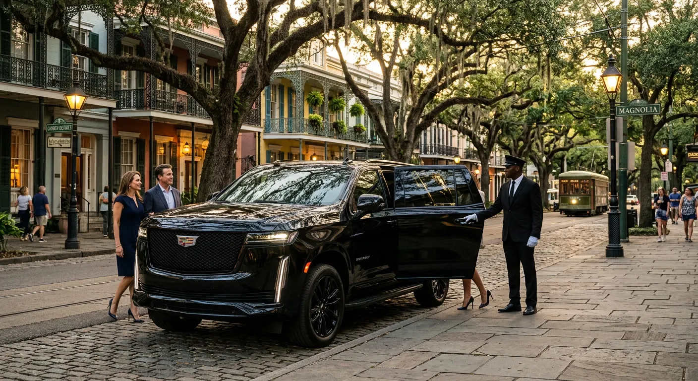 Experience the #1 Limousine Service in New Orleans with Jazzy Limousine & Shuttle, New Orleans luxury transportation