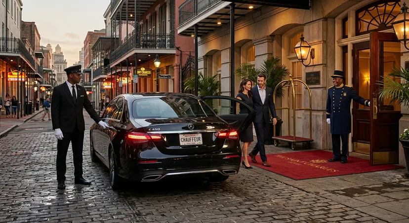 Guide to Luxury Car Services Near French Quarter Hotels, New Orleans luxury transportation
