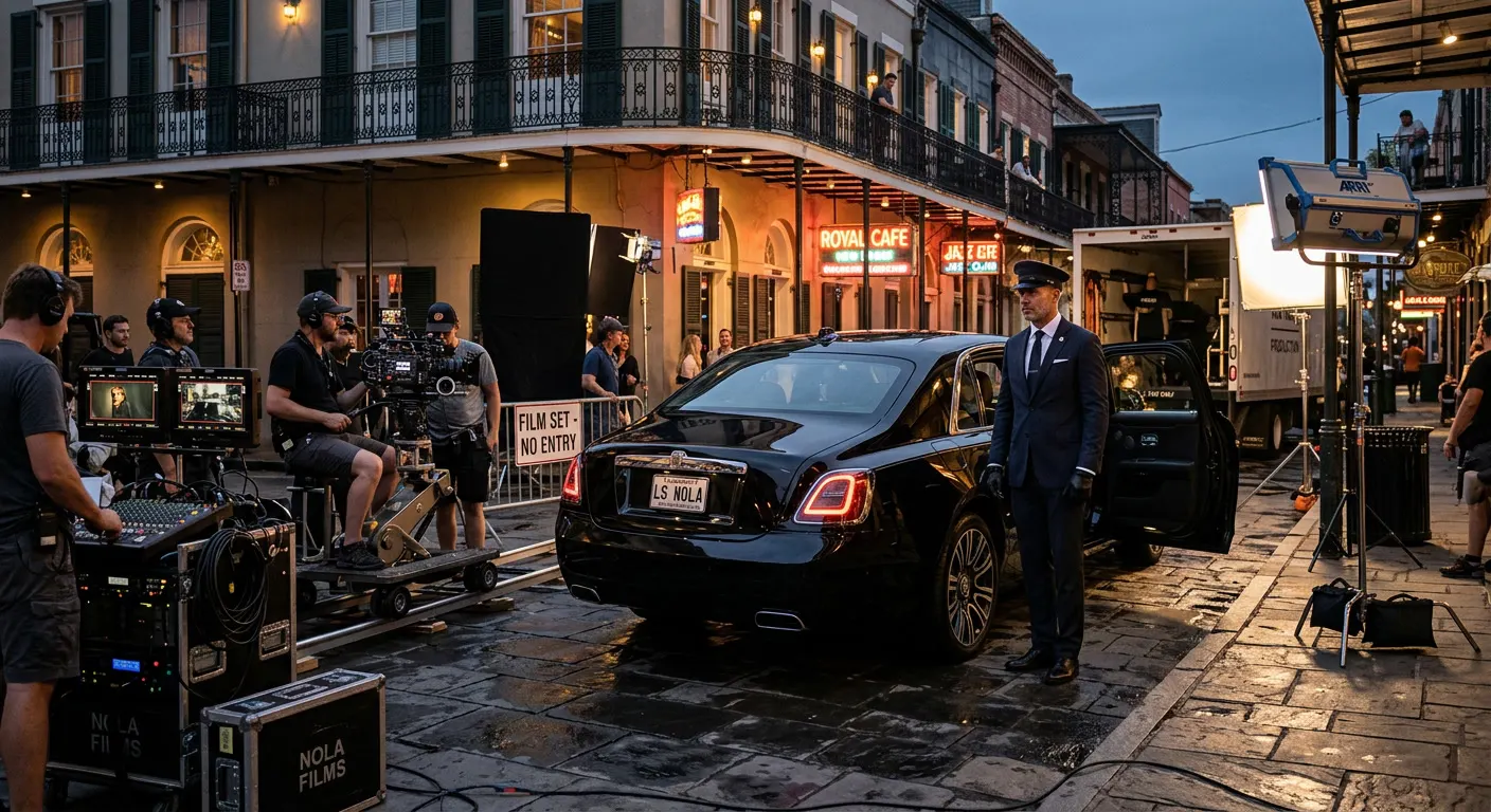 New Orleans Film Production Transportation: Behind the Scenes with Jazzy Limousine & Shuttle, New Orleans luxury transportation