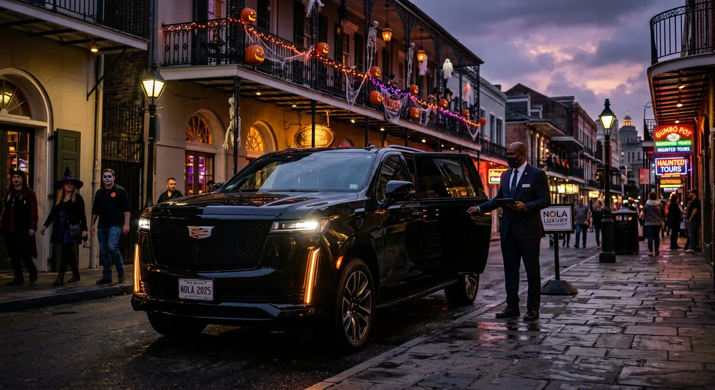 New Orleans Halloween Transportation: Experience Luxury with Jazzy Limousine & Shuttle, New Orleans luxury transportation