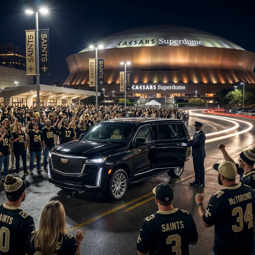 Saints Game Day Transportation: Early Bird Or Last Minute?, New Orleans luxury transportation