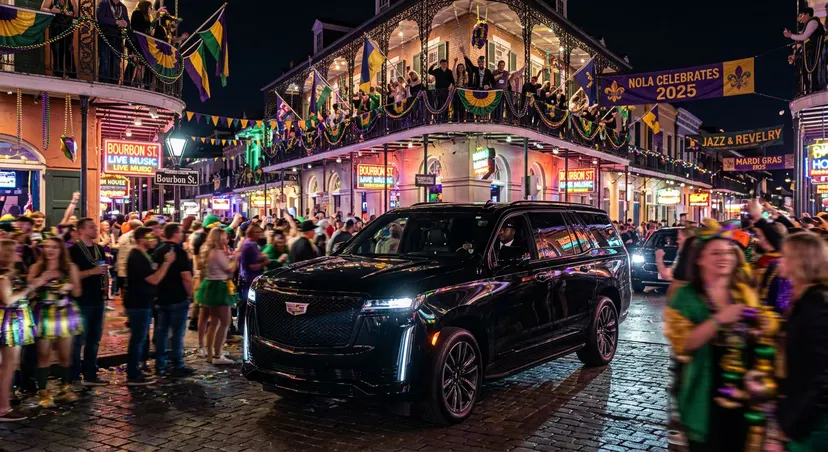 Southern Decadence 2026: Parade Route, Street Closures & VIP Transportation, New Orleans luxury transportation