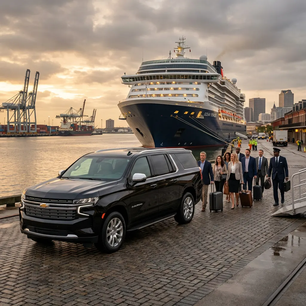 Problem-Solving Guide For Carnival Cruise Port Transfers, New Orleans luxury transportation