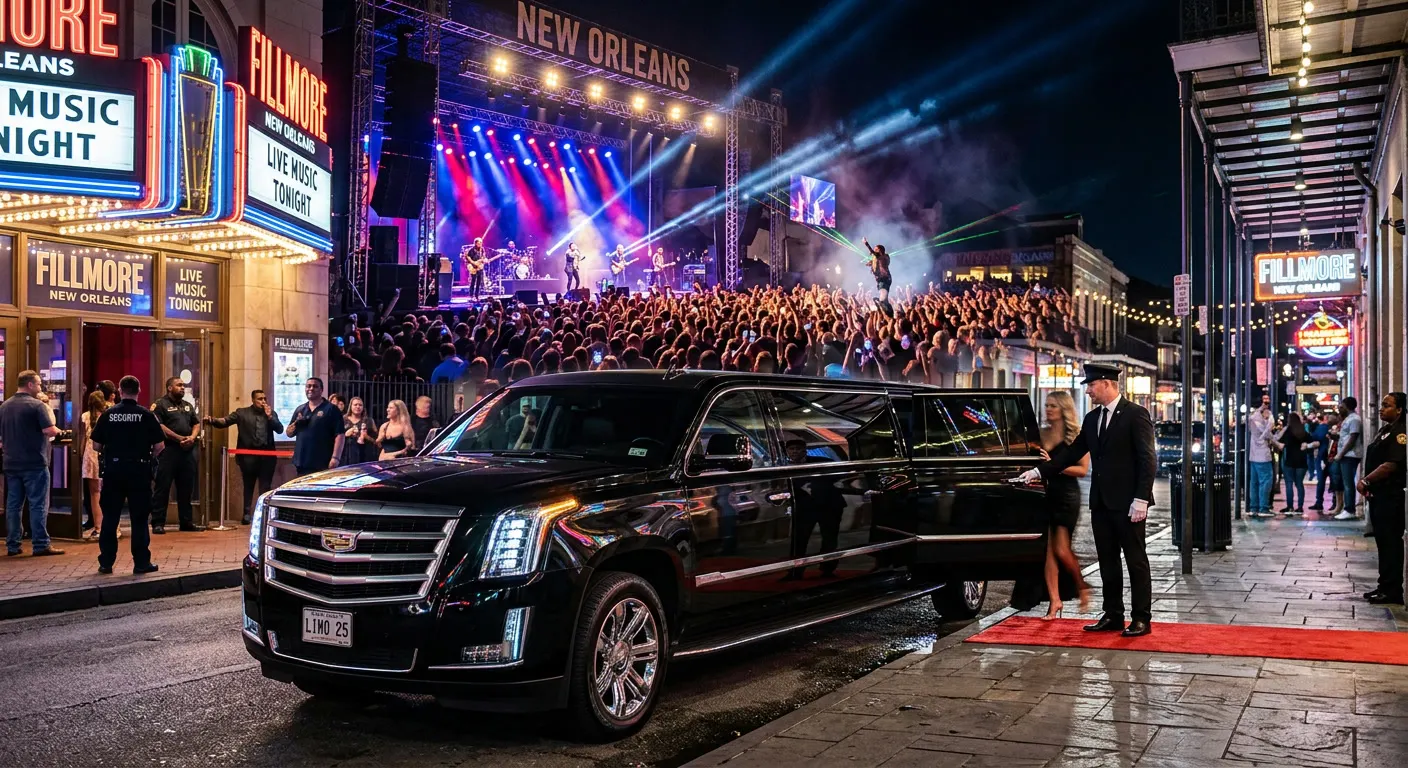 Taylor Swift Eras Tour New Orleans: VIP Transportation with Jazzy Limousines, New Orleans luxury transportation