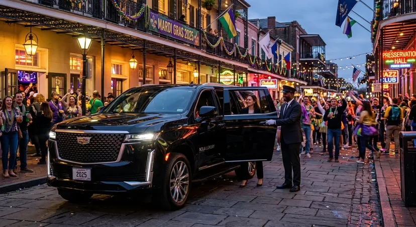 Thanksgiving in New Orleans 2025: Celebrate in Luxury and Elegance with Jazzy Limousine & Shuttle, New Orleans luxury transportation