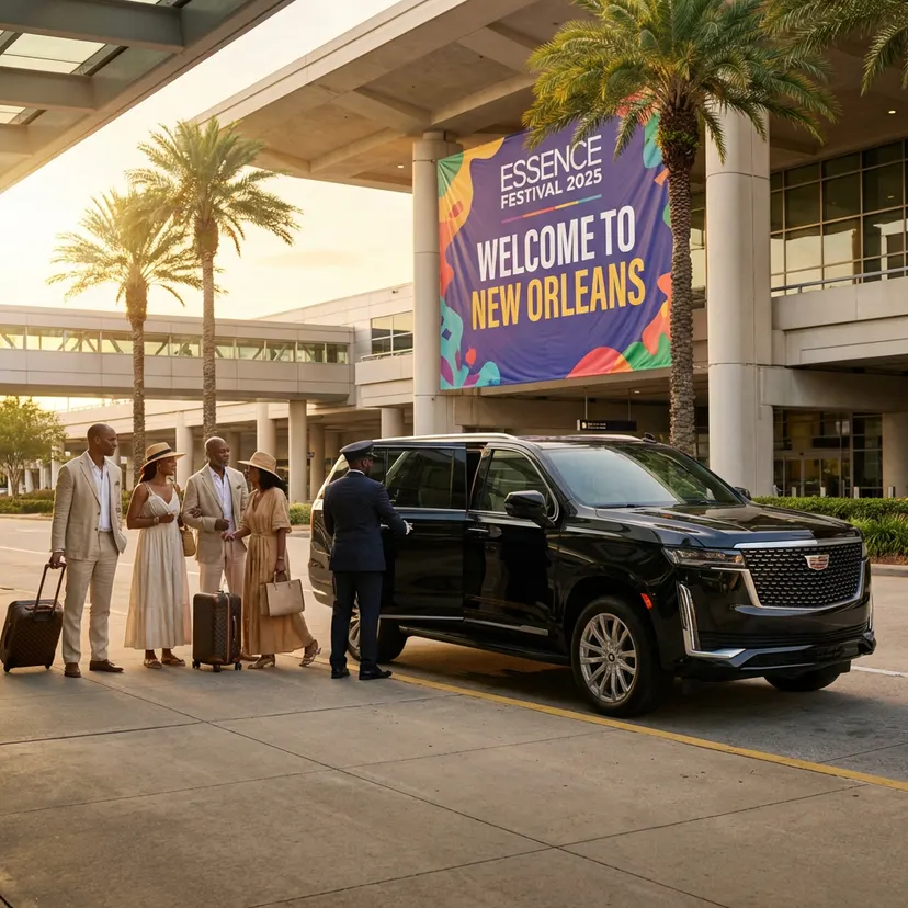 Quick Fixes For Essence Festival Airport Transfer Mix-Ups, New Orleans luxury transportation