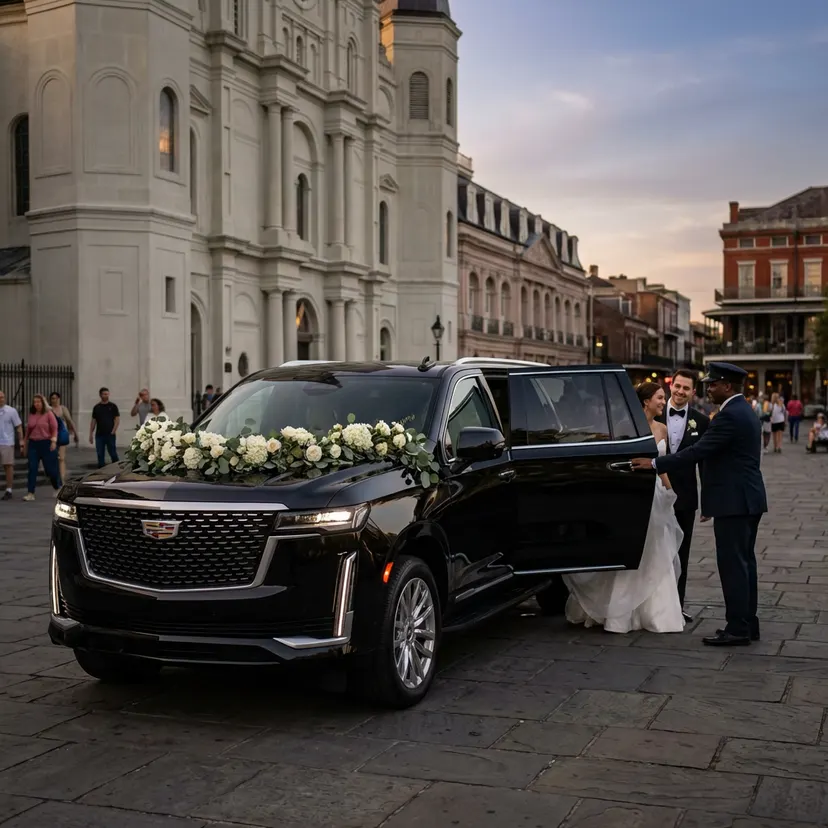 Planning a Wedding in New Orleans: Transportation Checklist, New Orleans luxury transportation