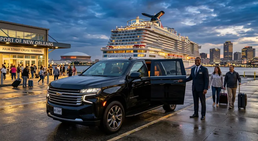 What To Do If You Miss Your Cruise Port Shuttle In New Orleans, New Orleans luxury transportation